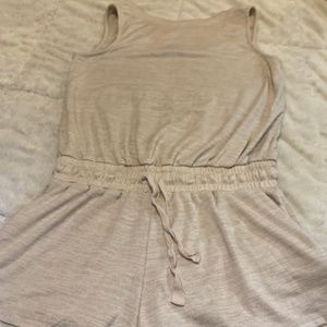 Oatmeal Colored Romper